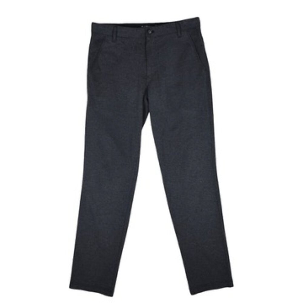 Betabrand Straight Leg Pants in Charcoal Gray